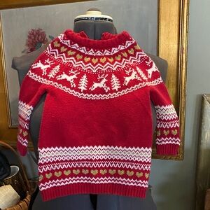 Cynthia Rowley Children’s Fair Isle sweater dress - Size 12M